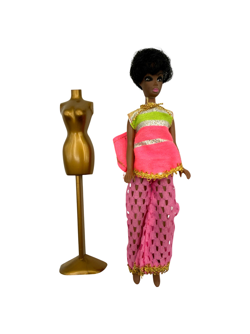 Vintage Topper Dawn Dale Doll Party Pants 1107 African American Black HTF 1970s